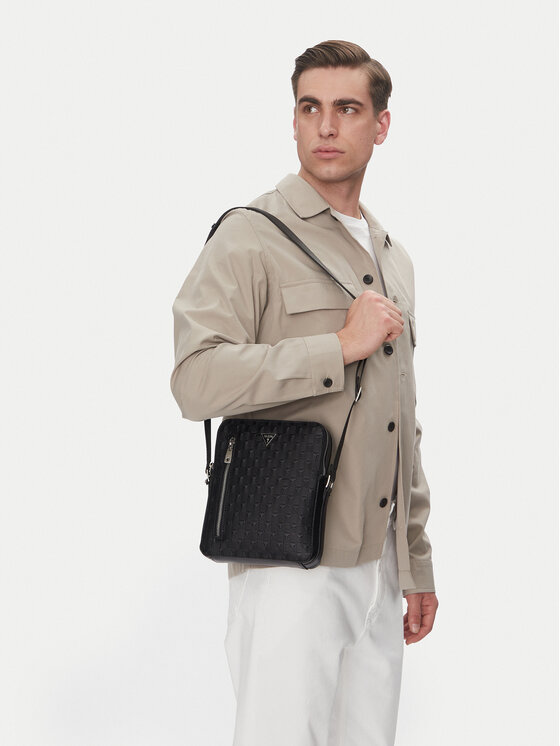Guess Guess Мъжка чантичка HMTODEP5118 Черен