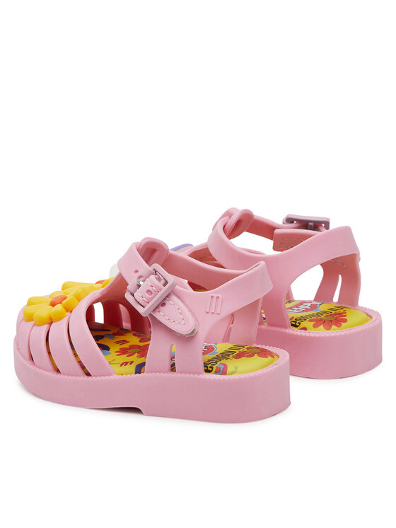 Melissa Melissa Sandały Mini Melissa Possession + Play Doh Bb M 35987 Różowy