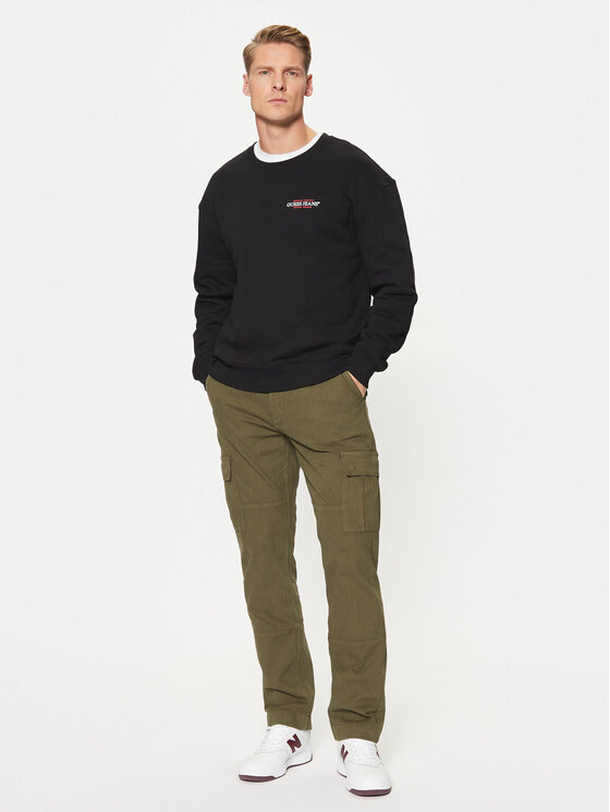 Guess Jeans Guess Jeans Світшот M4YQ17 K9V31 Чорний Regular Fit