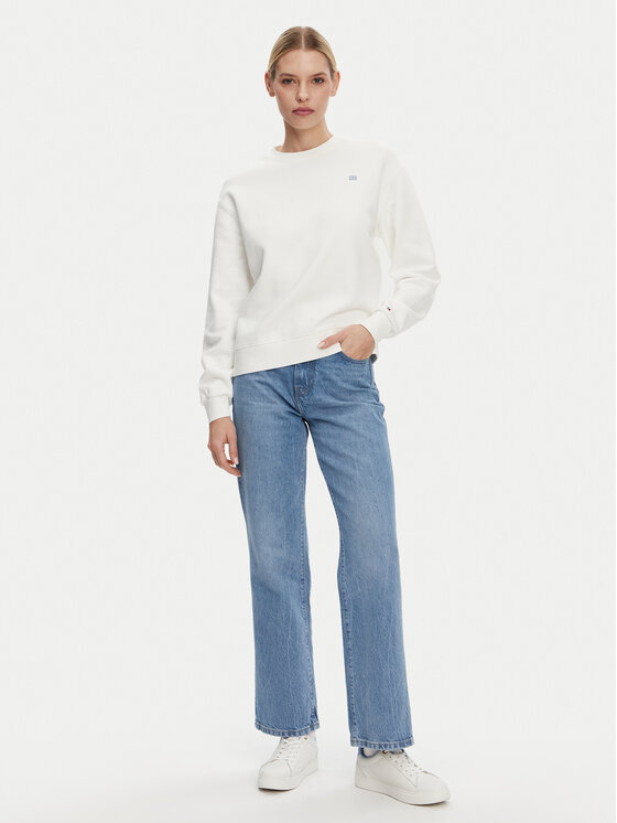 Tommy Hilfiger Tommy Hilfiger Jeans hlače WW0WW45922 Modra Relaxed Fit