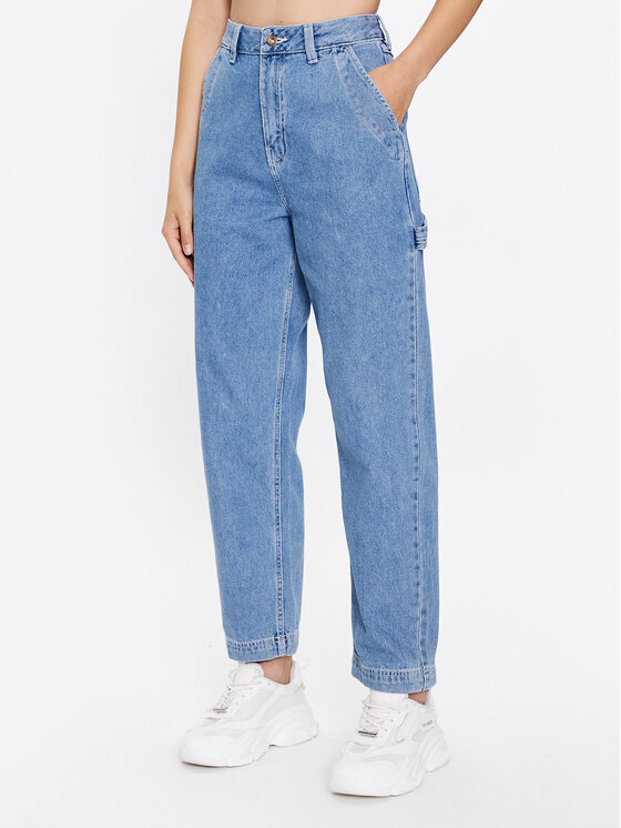 Vans Džínsy Ground Work Denim Pant VN000A7J Modrá Regular Fit