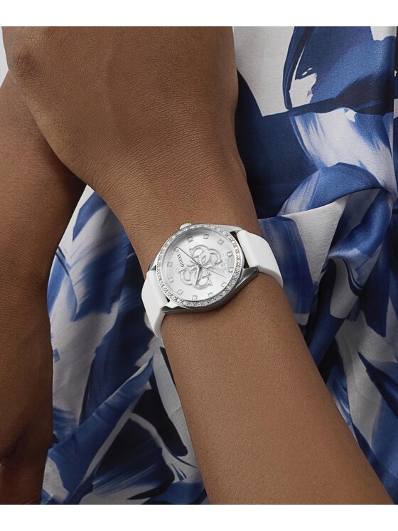Guess Guess Zegarek GW1042L1 Srebrny