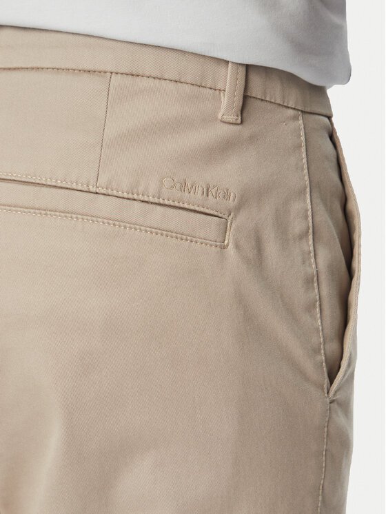Calvin Klein Calvin Klein Cargo nadrág LV04LC619G Bézs Slim Fit