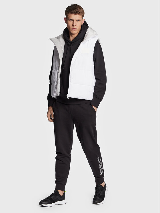 Calvin Klein Jeans Calvin Klein Jeans Vesta J30J322500 Biela Regular Fit
