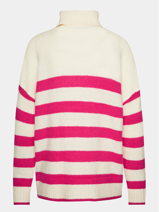 Brave Soul Brave Soul Pullover LK-230GENE Écru Regular Fit