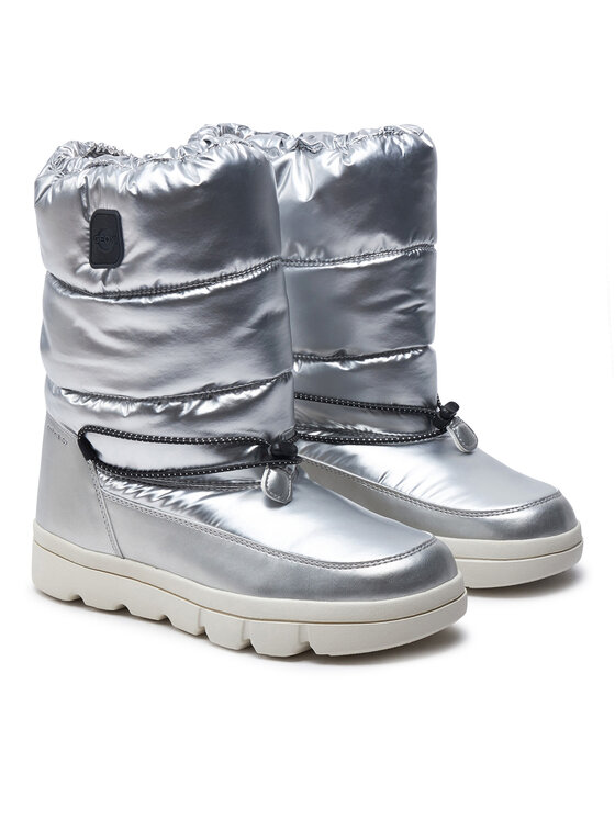 Geox Geox Schnürschuhe J46HWB 0LVNF C1007 D Grau