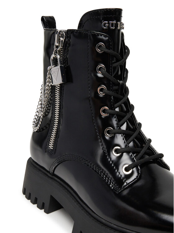 Guess Guess Μποτάκια FLTFRO ELE10 Μαύρο
