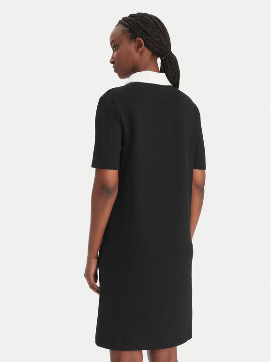 KARL LAGERFELD KARL LAGERFELD Ikdienas kleita B1W13029 Melns Regular Fit