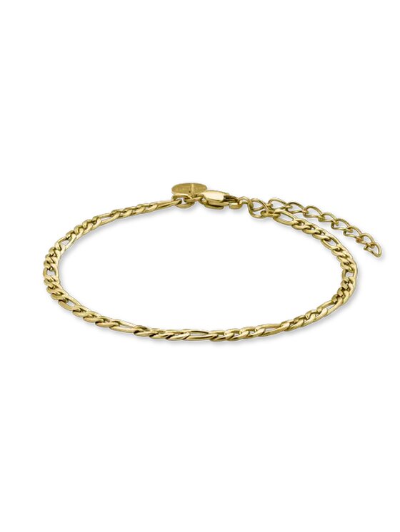 Rosefield Rosefield Bransoletka Figaro Bracelet Gold Złoty
