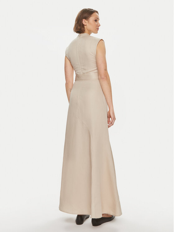 IVY OAK IVY OAK Rochie de vară Manila IO117612 Bej Regular Fit