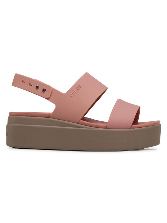 Crocs Crocs Sandali Brooklyn Low Wedge W 206453 Roza