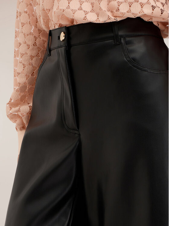 Motivi Motivi Pantaloni di tessuto P03TQ104781N033 Nero Over Fit