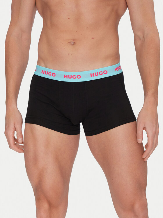 HUGO HUGO Set di 3 boxer 50532611 Nero