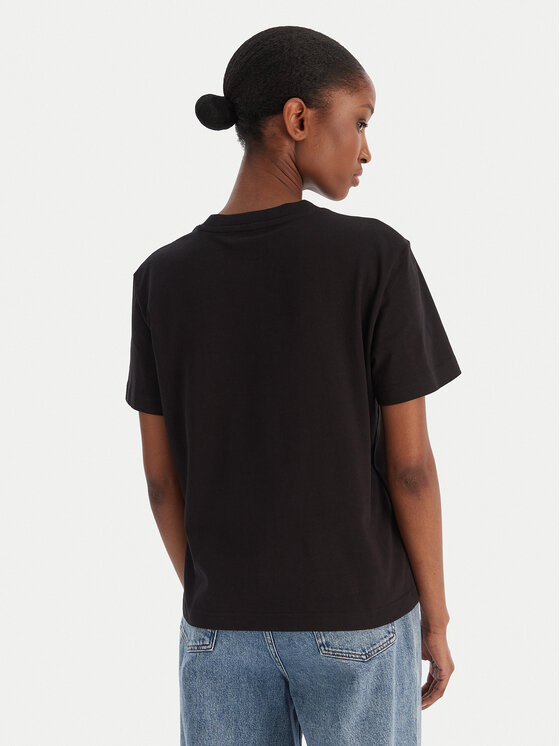 Calvin Klein Jeans Calvin Klein Jeans T-shirt A- Inst. Logo Classic LV047C912G Nero Regular Fit