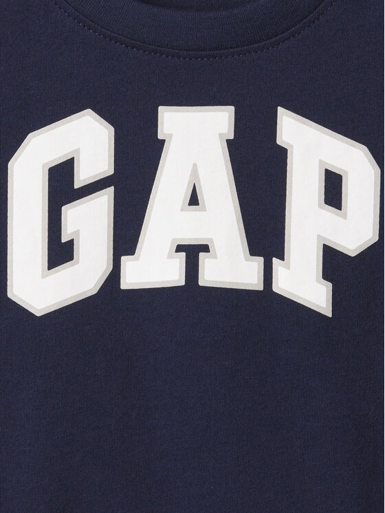 Gap Gap Majica 609749-02 Mornarsko modra Regular Fit