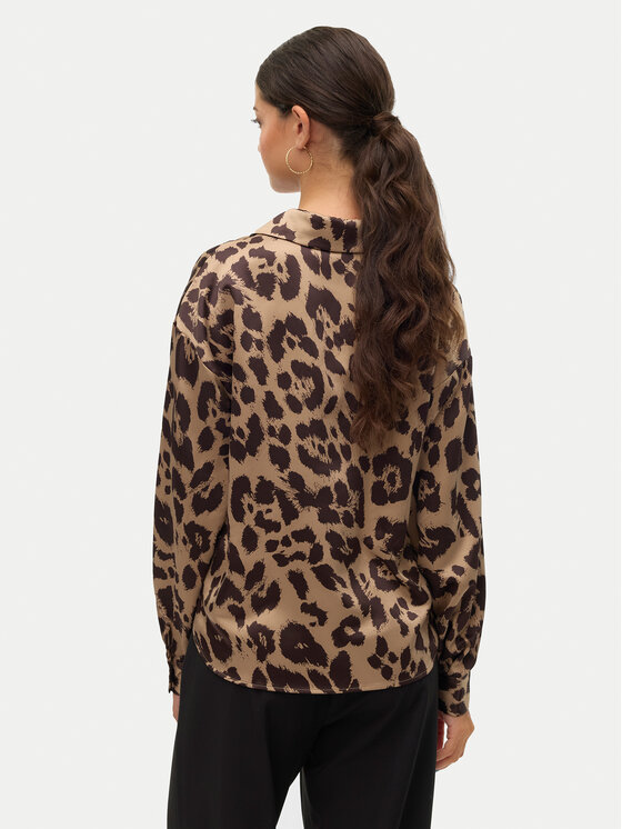 Vero Moda Vero Moda Košulja Merle 10316597 Smeđa Loose Fit