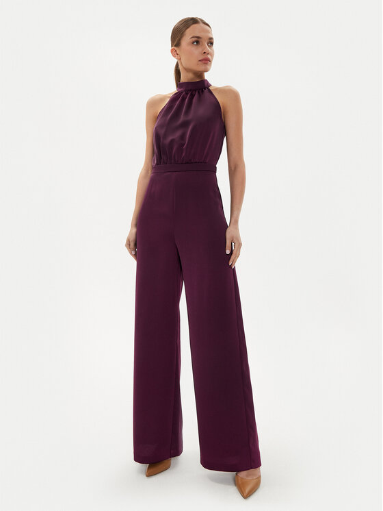 MAX&Co. MAX&Co. Jumpsuit 2426246011200 Dunkelrot Regular Fit