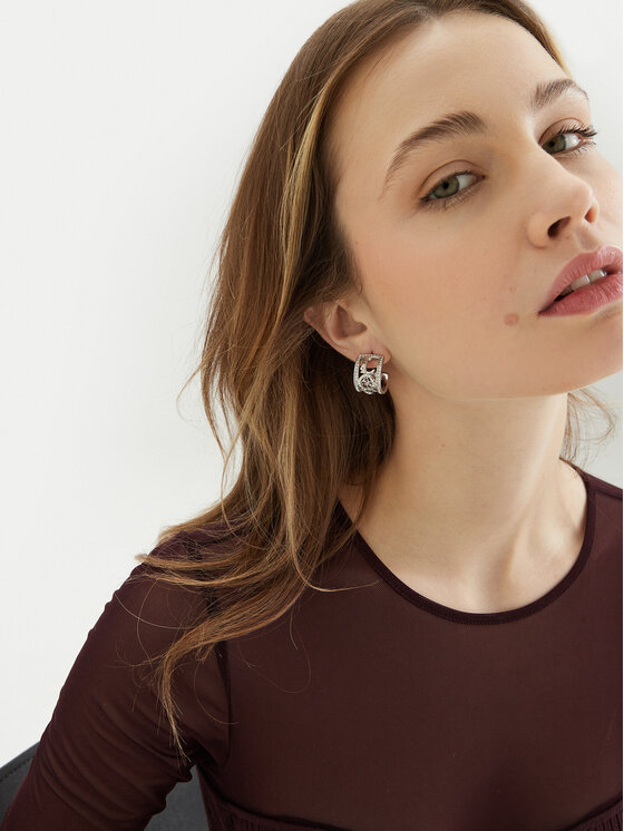 Guess Guess Uhani JUBE05 036JW Srebrna