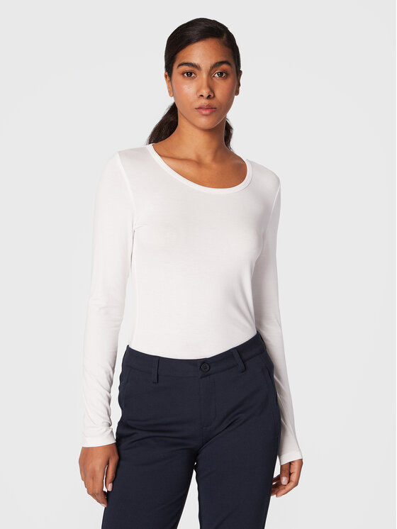 Blusa Kasic 600543 Bianco Slim Fit