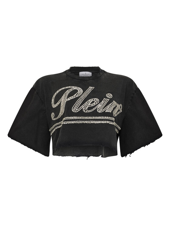 PHILIPP PLEIN PHILIPP PLEIN T-Shirt 29844 Černá Regular Fit