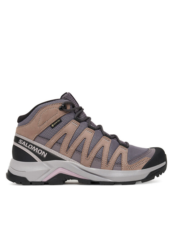 Salomon Salomon Trekking čevlji X-Adventure Recon Mid Gore-Tex L47753400 Vijolična