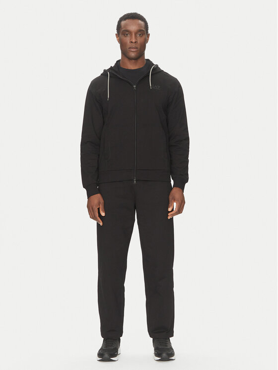 Męski Dres EA7 Emporio Armani, Rozmiar S, Czarny, 7M000236 AF13512 UC001
