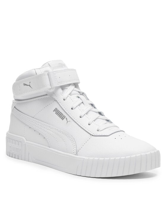 Sneakers Puma Carina Mid Jr 38737602 Alb