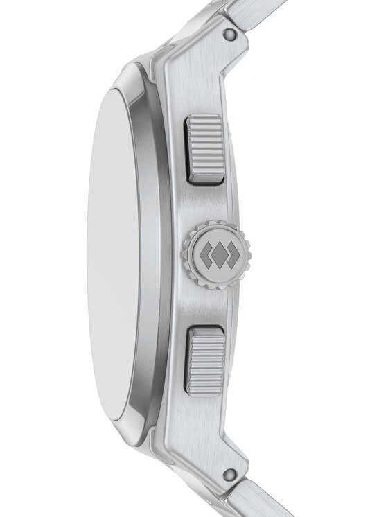 Fossil Fossil Zegarek Everett FS6154 Srebrny