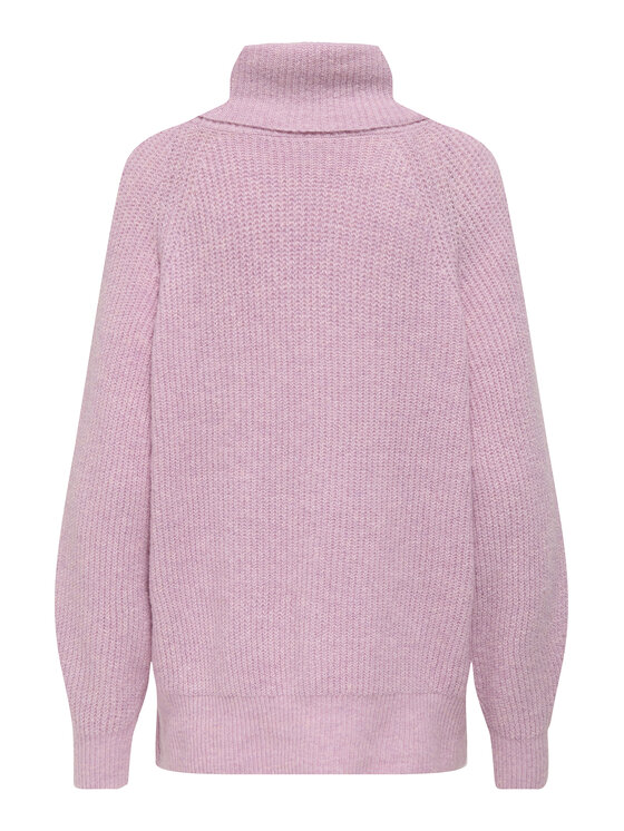 ONLY ONLY Поло Whitney 15353187 Розов Oversize