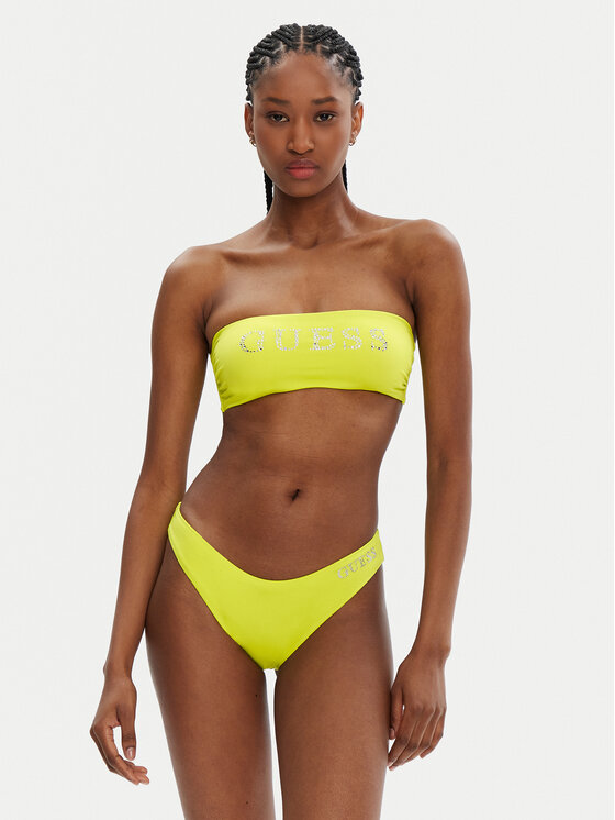 Guess Guess Bikinio viršus E5GJ56 LY00K Geltona