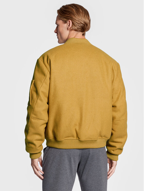 Calvin Klein Calvin Klein Dūnu jaka Blend Hero K10K110319 Bēšs Loose Fit