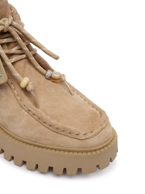 Guess Guess Kotníková obuv FLFMAA SUE10 Béžová