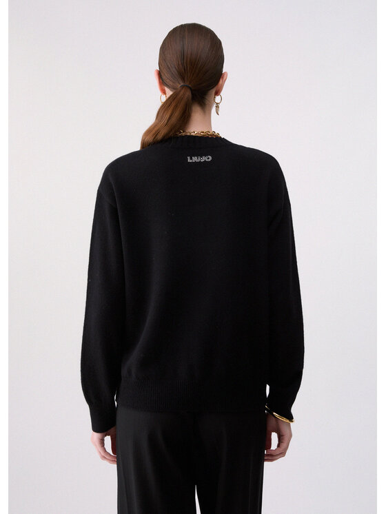 Liu Jo Liu Jo Maglione WF6457MS009L9457 Nero Regular Fit