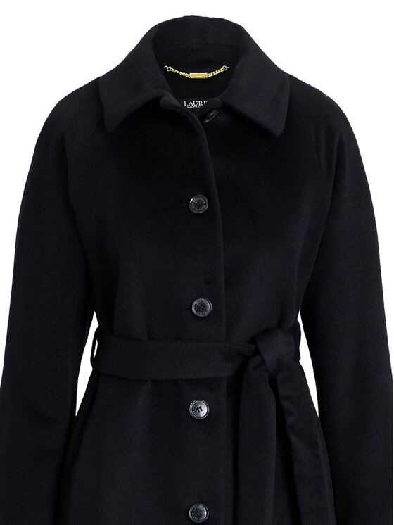 LAUREN RALPH LAUREN LAUREN RALPH LAUREN Vuneni kaput 297P04140001 Crna Regular Fit
