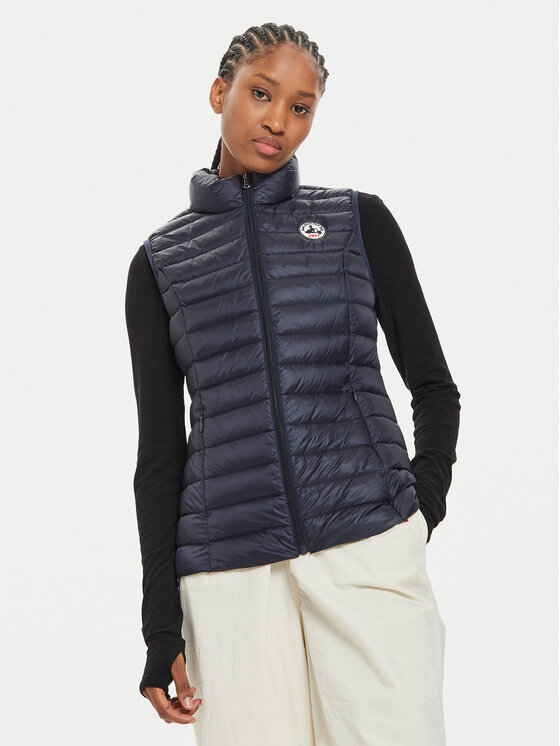Jott Jott Vestă Seda P000WDOW04 Bleumarin Slim Fit