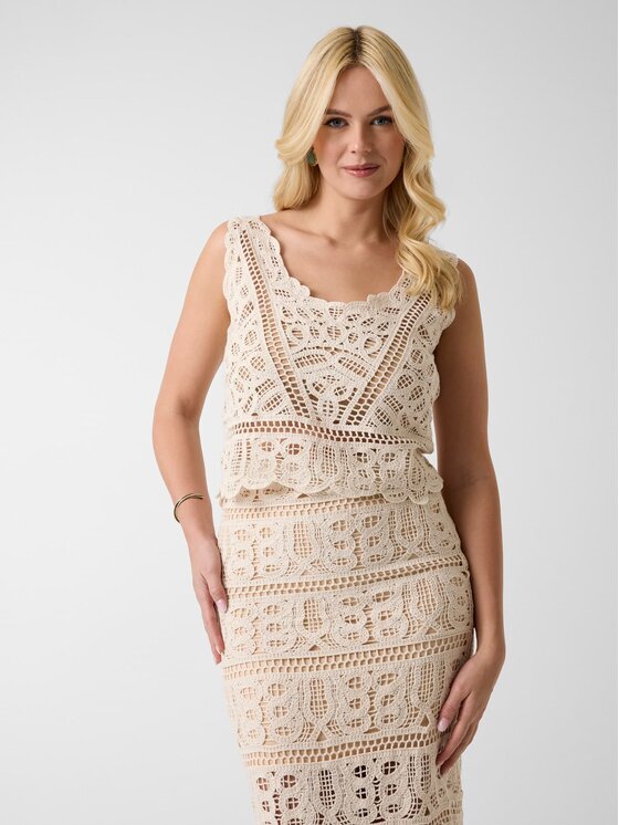 Guess Guess Maglione 182462 Beige Classic Fit