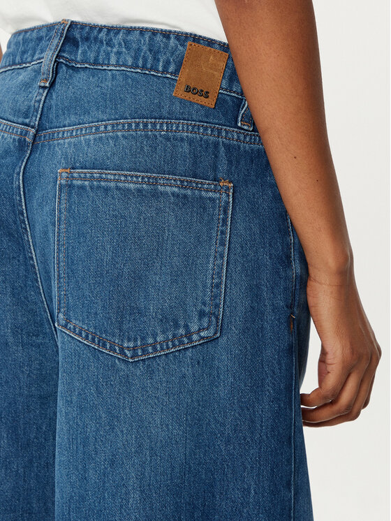 BOSS BOSS Jeansy Crossroad Super 50522849 Niebieski Boyfriend Fit