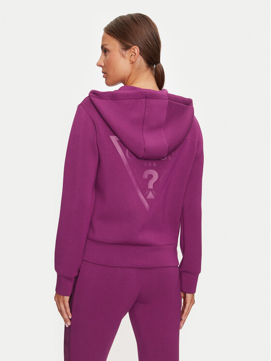 Guess Guess Суитшърт Allie V3RQ11 K7UW2 Розов Regular Fit