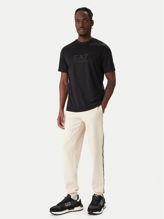 EA7 Emporio Armani EA7 Emporio Armani Tricou 7M001358 AF13862 UC001 Negru Slim Fit