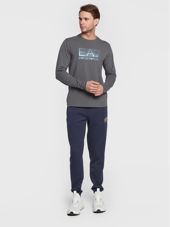 Longsleeve 6LPT64 PJ03Z 1977 Grigio Regular Fit