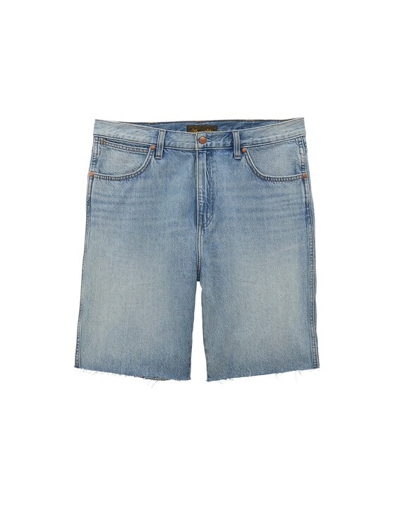 Wrangler Wrangler Szorty jeansowe COWBOY SHORTS Niebieski Loose Fit
