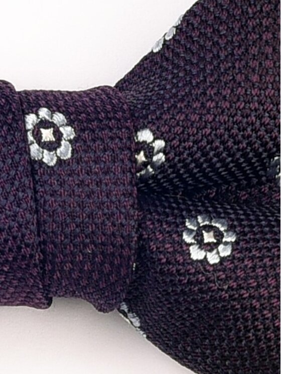 ELSNER ELSNER Παπιγιόν BUTTERFLY Z JEDWABNEGO ŻAKARDU A5256 Μωβ