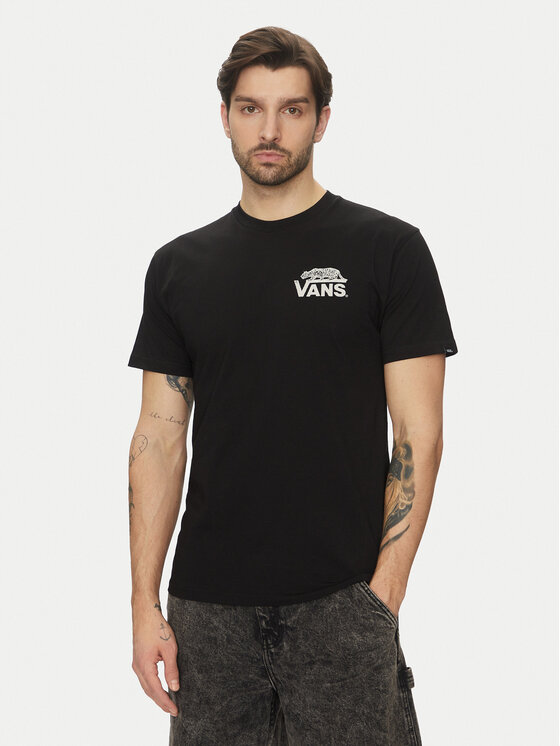 Vans Vans Póló Sneaky VN000M3Y Fekete Regular Fit