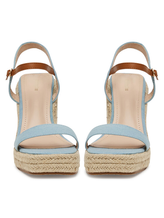 DeeZee DeeZee Espadrilles LWSB42-2 Zils