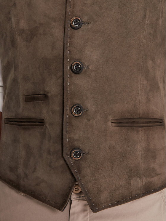 Milestone Milestone Vest MSRenzo 531629 60480 Pruun Regular Fit