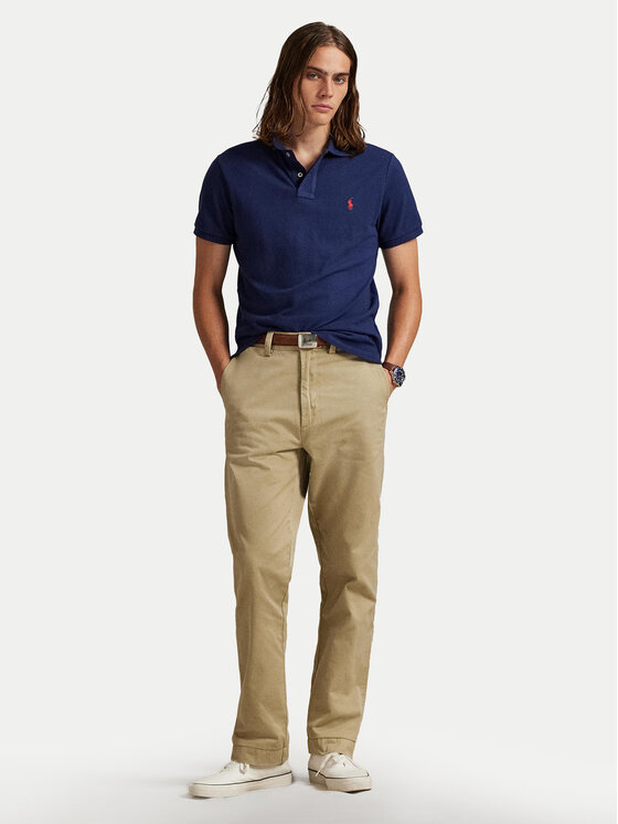 Polo Ralph Lauren Polo Ralph Lauren Polokošeľa Core Replen 710782592 Tmavomodrá Custom Slim Fit