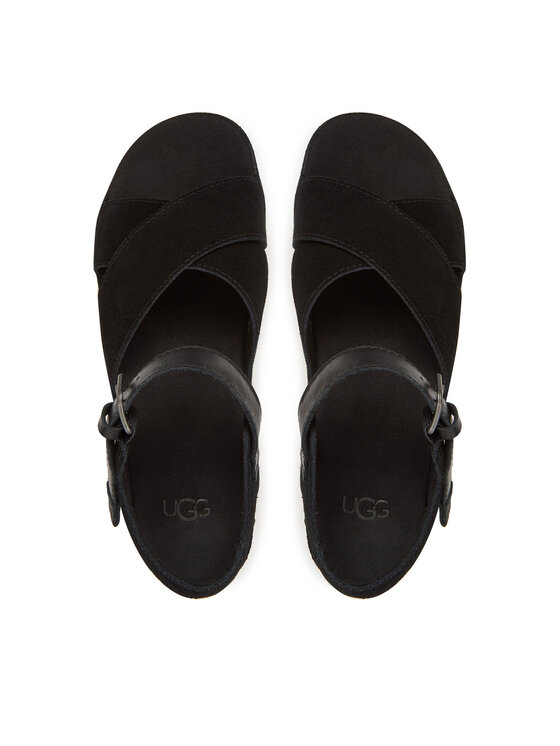 Ugg Ugg Espadrile W Aubrey Ankle Strap 1167471 Negru