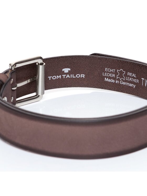 Tom Tailor Tom Tailor Cintura da uomo SOPO-TT376 Marrone