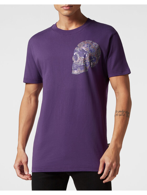 PHILIPP PLEIN PHILIPP PLEIN T-shirt 2313 Viola Regular Fit