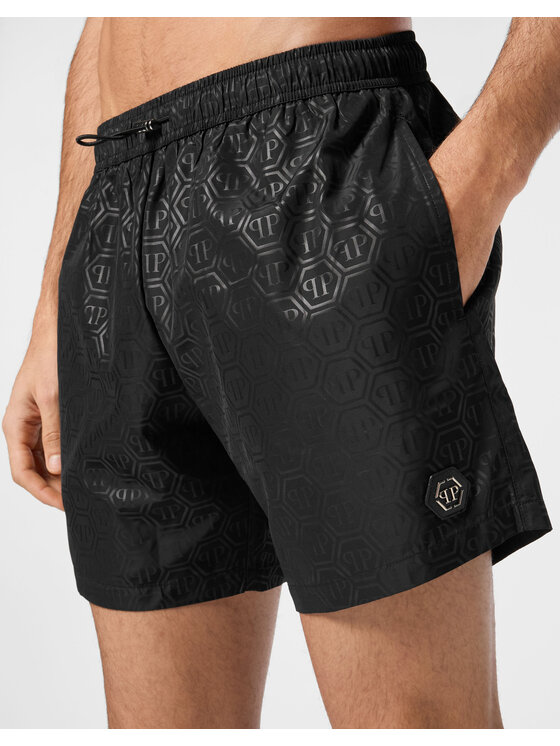 PHILIPP PLEIN PHILIPP PLEIN Szorty 23675 Czarny